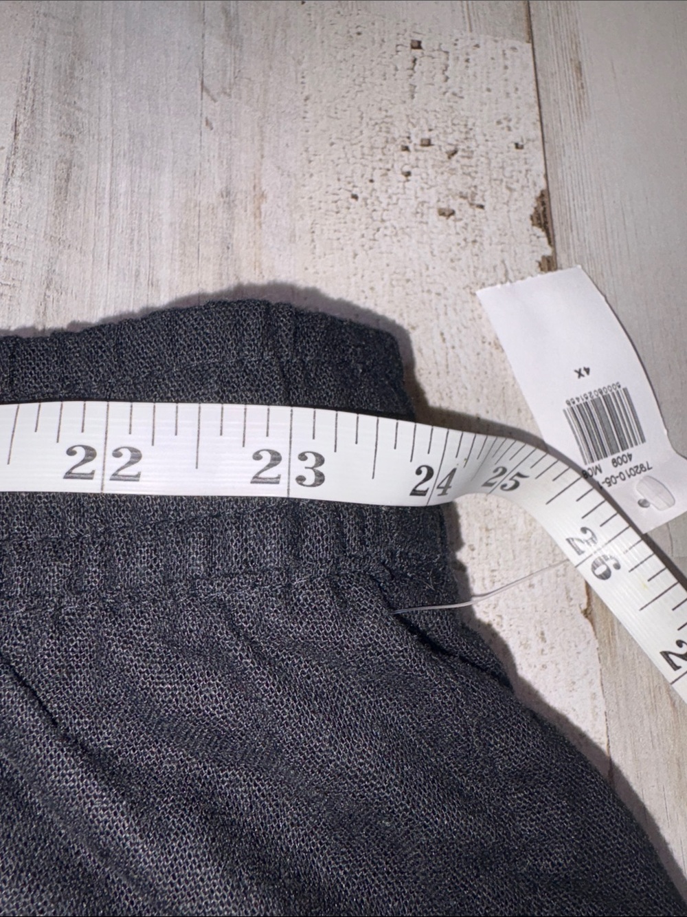 Old Navy Linen High-rise Black  Drawstring Shorts plus size 4X NWT! - Picture 5 of 13